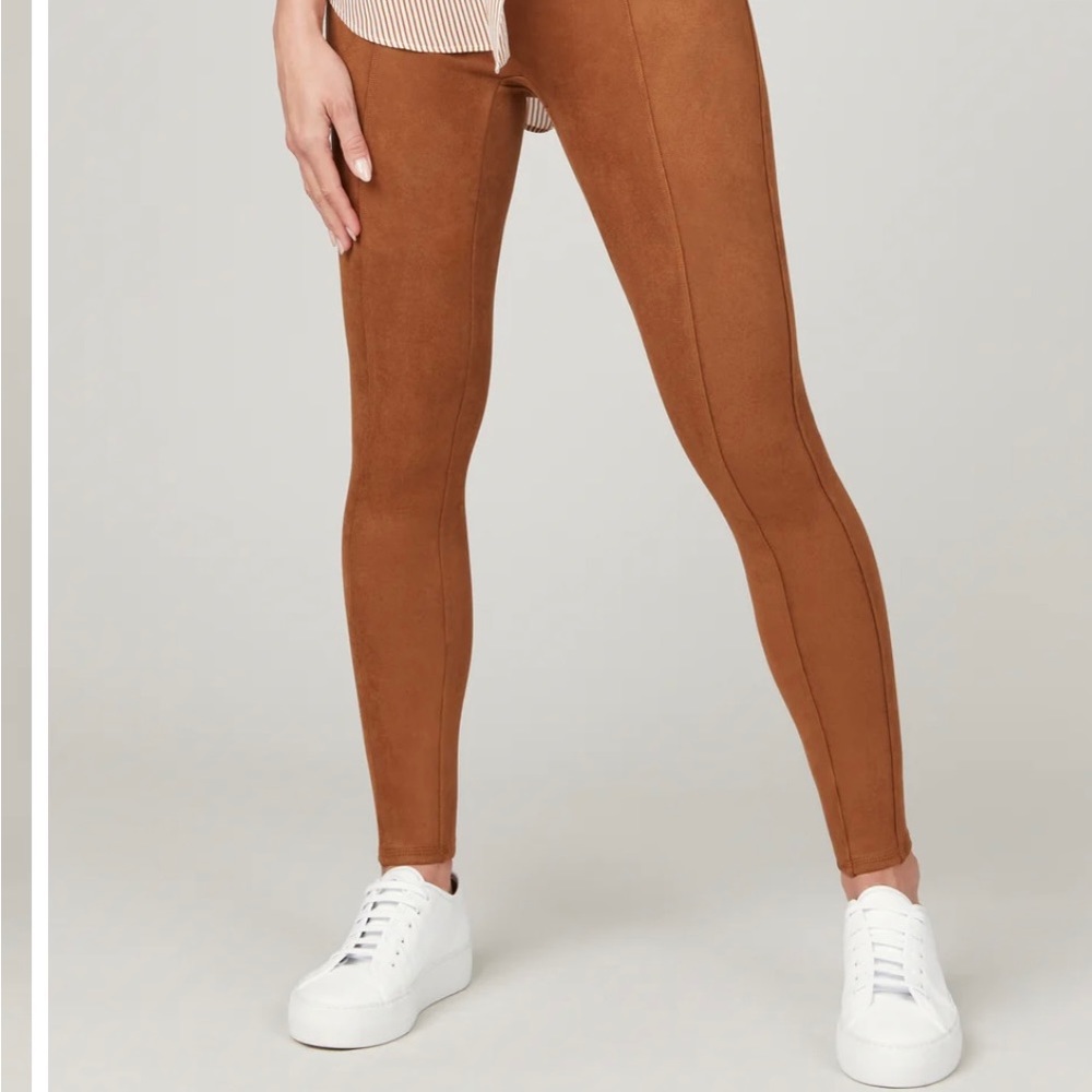 Spanx Faux Suede Leggings